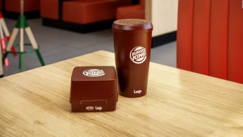 Burger King presenta empaques reutilizables