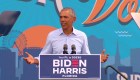 Obama busca conquistar el estado de Florida para Biden
