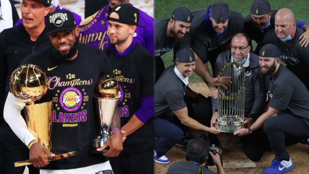 LeBron James quiere desfile para los Dodgers y los Lakers