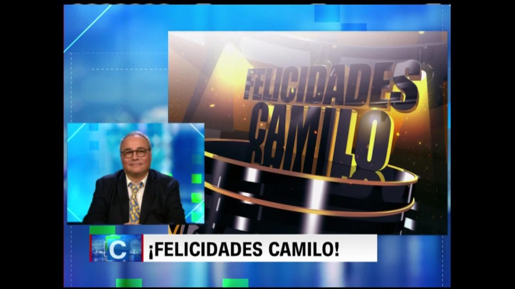 ¡Felicidades, Camilo!