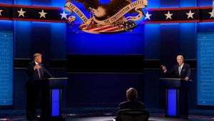Biden dice que no debería haber un segundo debate si Trump todavía tiene covid-19