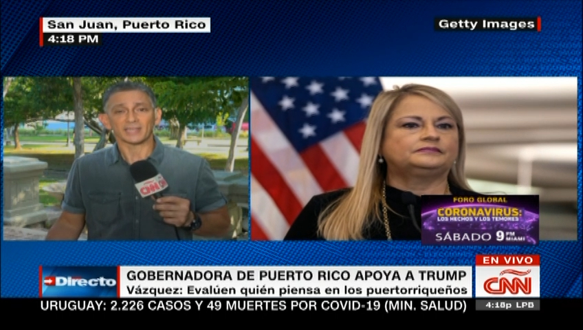 Gobernadora de Puerto Rico agradeció a Donald Trump por apoyo a Puerto Rico