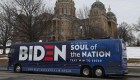 ¿Fue agredido un autobús de la campaña de Biden en Texas?