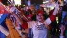 Cubanos celebran resultados de Trump en Miami-Dade