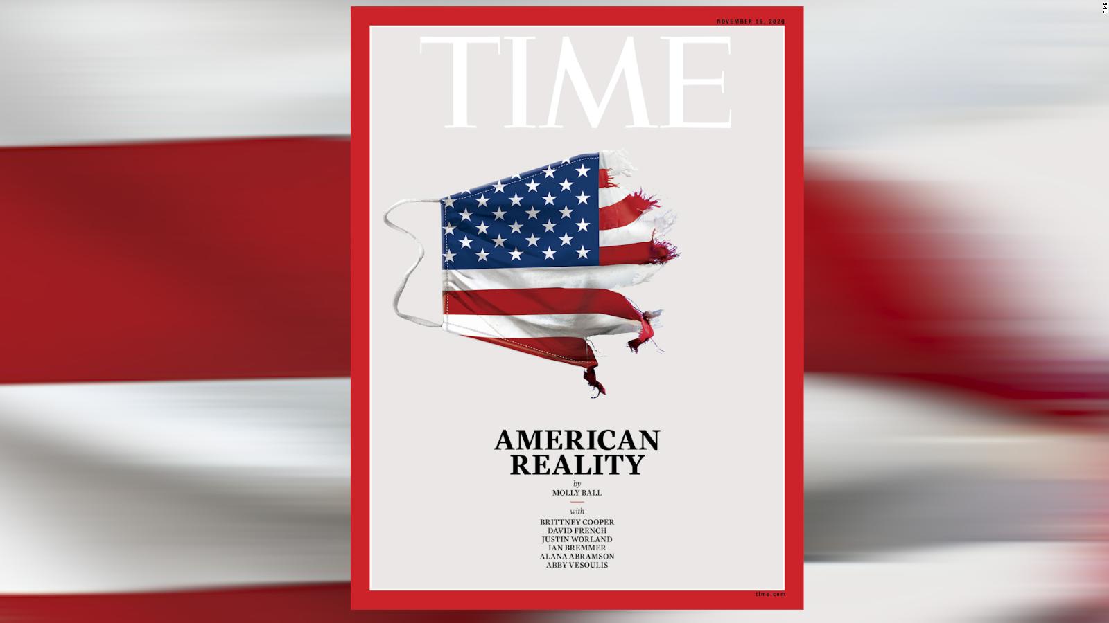 Nueva Portada De La Revista Time Aborda La Profunda Division En Ee Uu Gane Biden O Trump Video Cnn