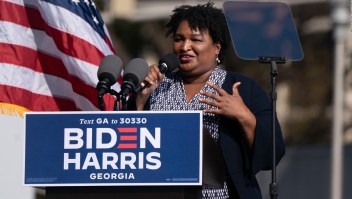 Cómo Stacey Abrams animó a los votantes en Georgia