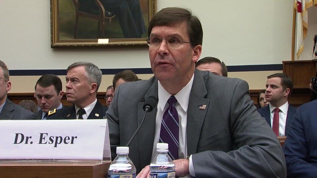 Trump fires Defense Secretary Mark Esper