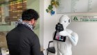 Robots, aliados contra el covid-19 en la India