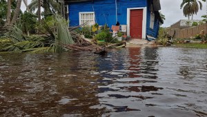 Destrozos en Providencia y San Andrés