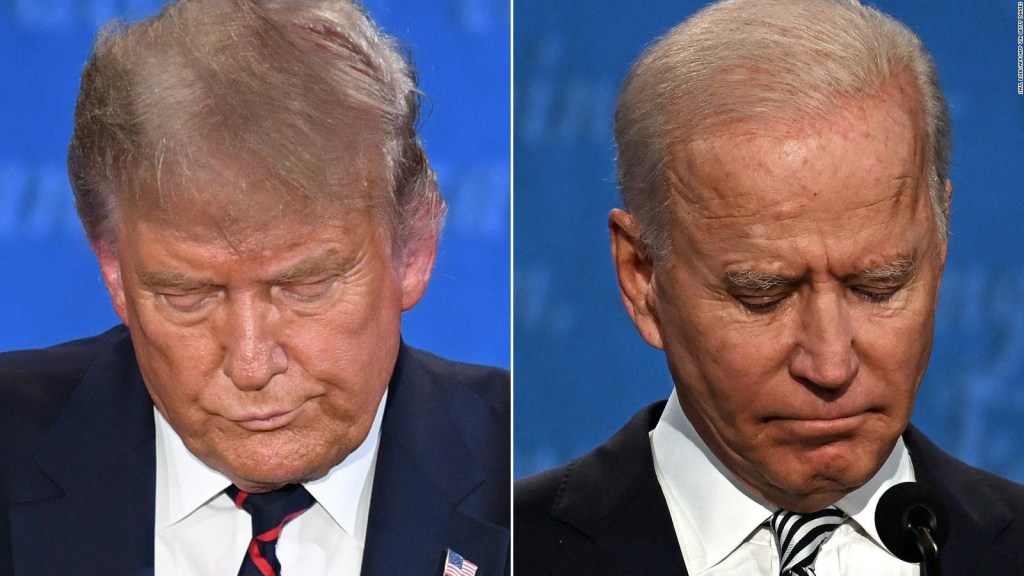 The Biden and Trump teams, no communication