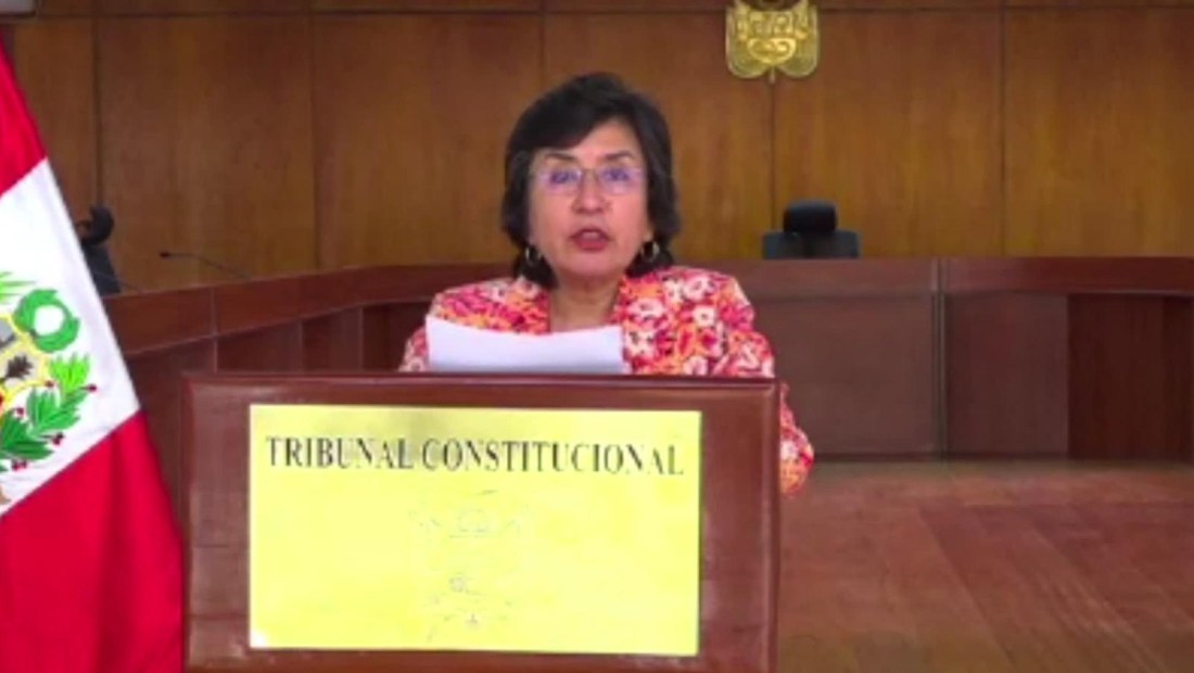 ¿Se lavó las manos el Tribunal Constitucional de Perú?