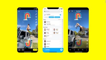 Snapchat presenta nueva función Spotlight en su app