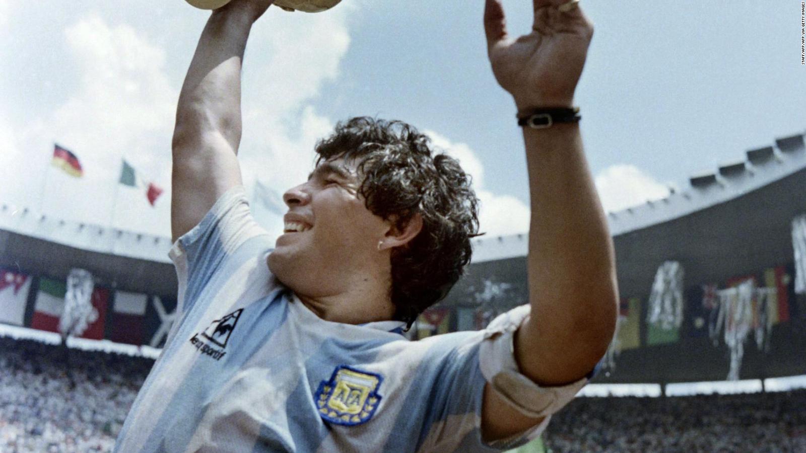 El último adiós de los campeones de 1986 a Maradona