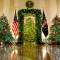 62 árboles, en última navidad de Trump en la Casa Blanca