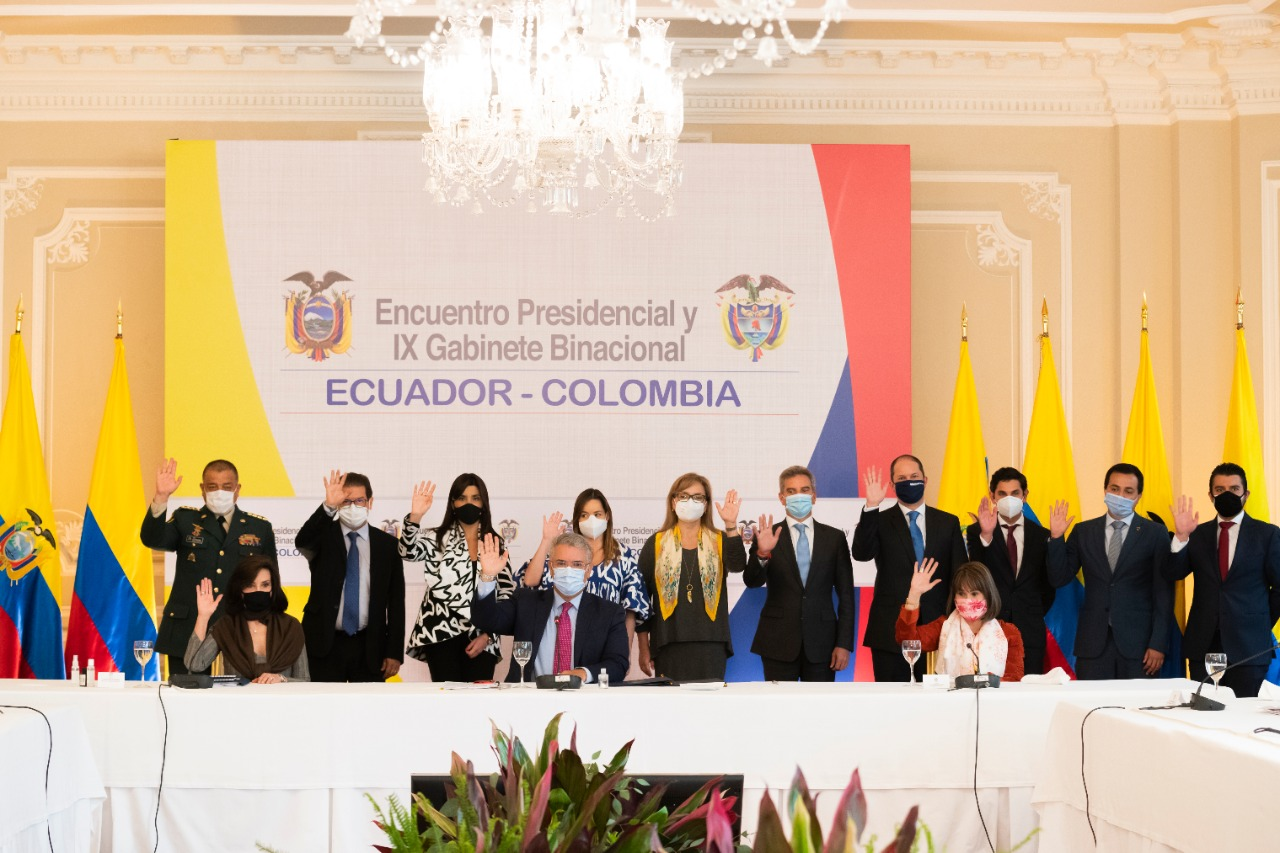 Ecuador y Colombia anuncian acuerdo binacional para frontera