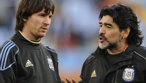 Messi y Maradona compartieron selección como jugador y técnico