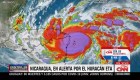 La fuerza del huracán Eta ya se siente en Nicaragua  