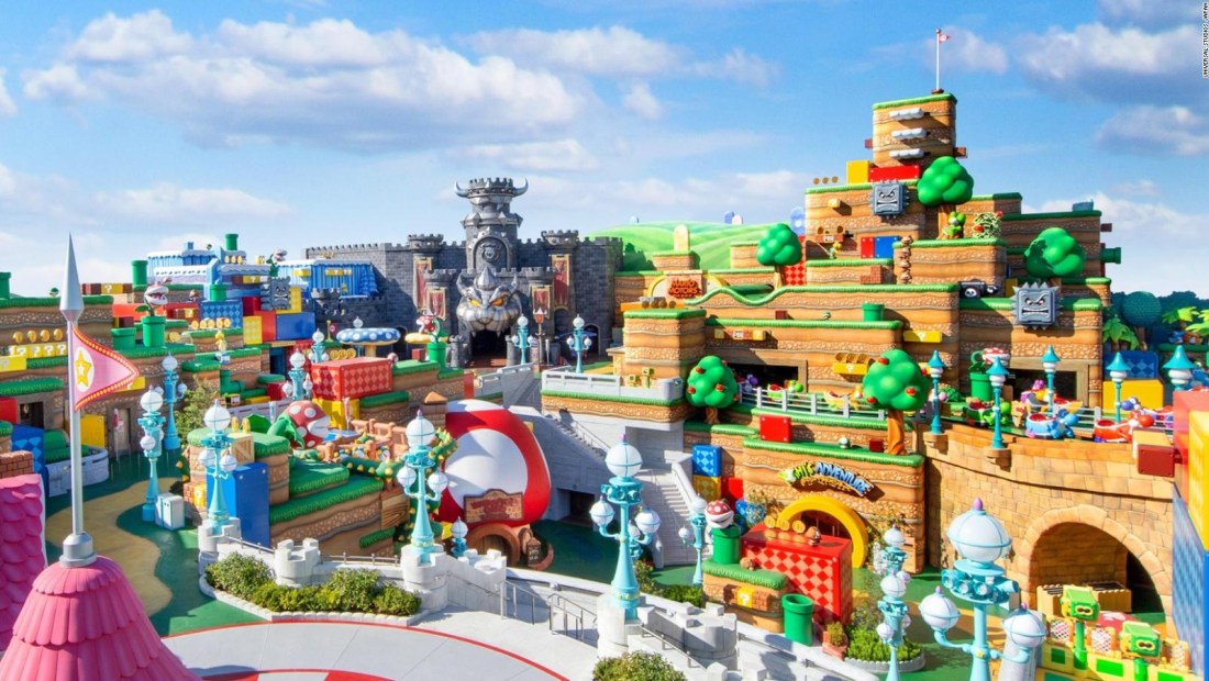Así será el parque temático de Super Nintendo en Japón