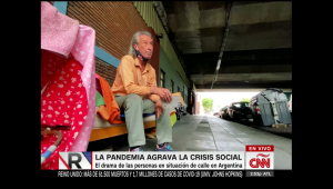 El drama de las personas sin hogar en Argentina