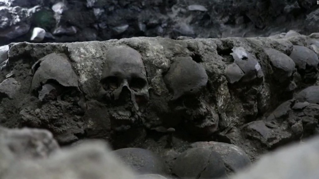Cráneos encontrados pertenecerían a humanos sacrificados