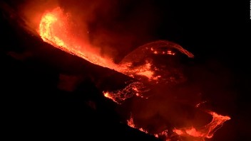 El volcán Kilauea de Hawai, en erupción