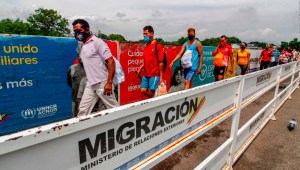 Venezolanos frontera Colombia migrantes
