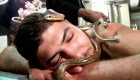 Atrévete a disfrutar de un masaje con serpientes