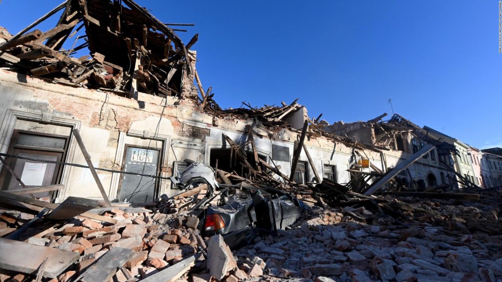 Gempa di Kroasia menyebabkan kerusakan parah