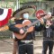 Mariachis protestan cantando en Panamá