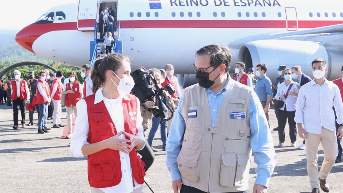 La reina Letizia viajó a Honduras a entregar ayuda humanitaria