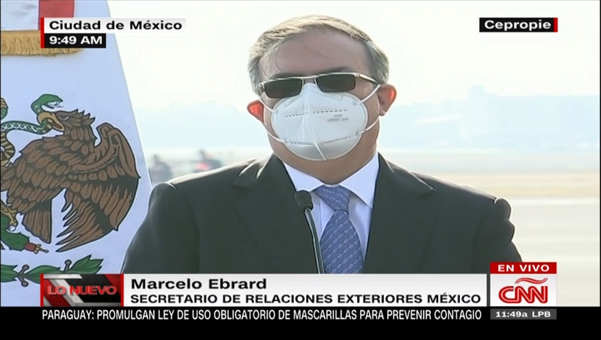Ebrard: Mexico is one of the first 10 countries in the world to receive the vaccine against covid-19 |  Video