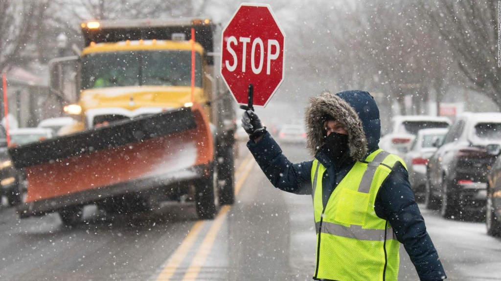 Alert in the US: strong winds, snowfall and rain