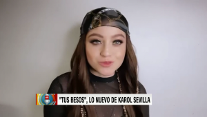 Karol Sevilla presenta "Tus Besos"