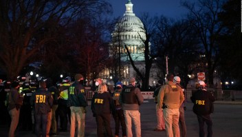 FBI sobre turba en el Capitolio: "Vamos a identificar a todos los involucrados"