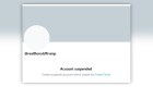 Twitter suspende la cuenta de Donald Trump