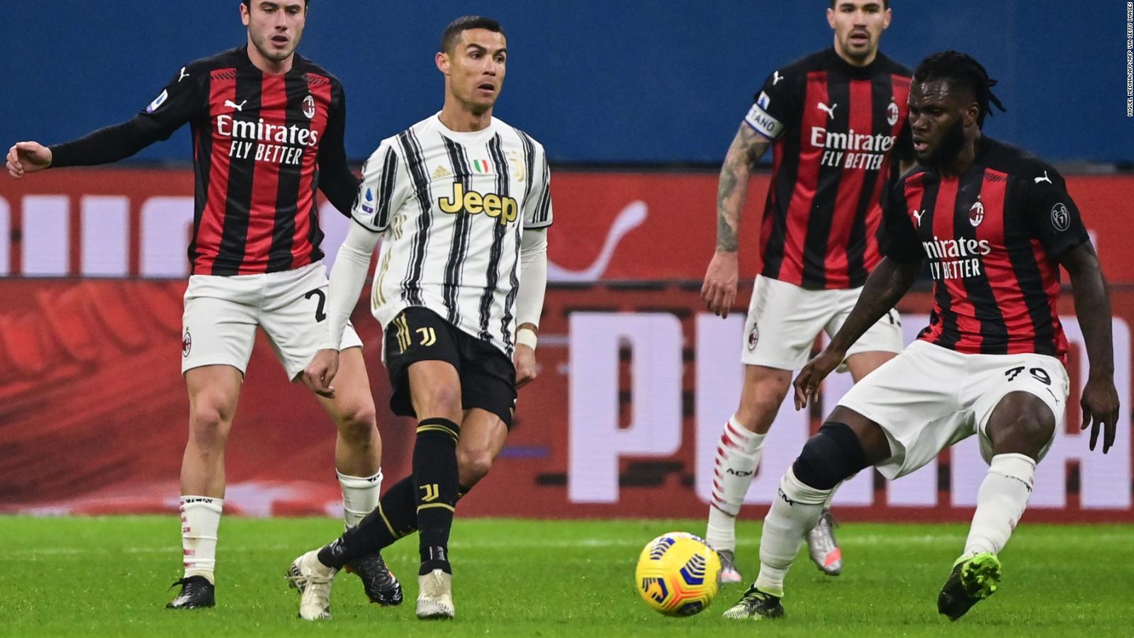 Milan sueña con el titulo, mientras la Juventus de Ronaldo apunta a remontar |  Video