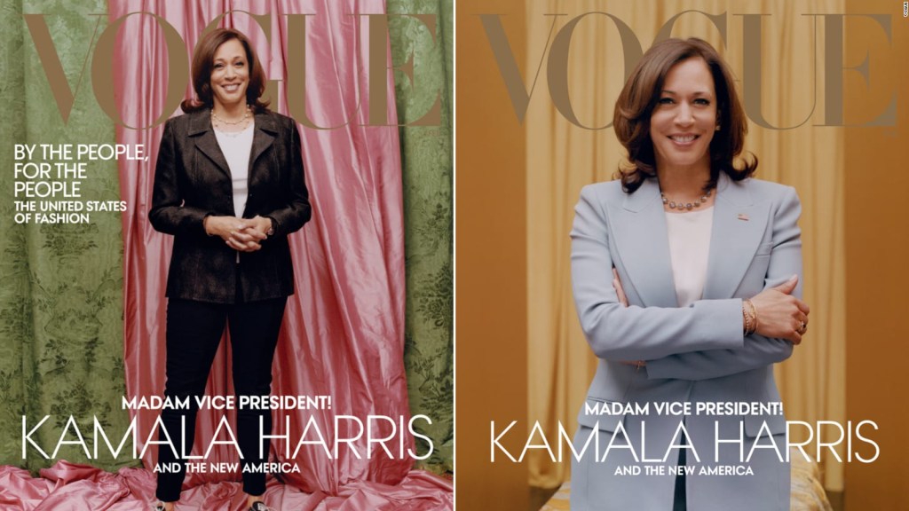 Kamala Harris envuelta en polémica por portada de Vogue
