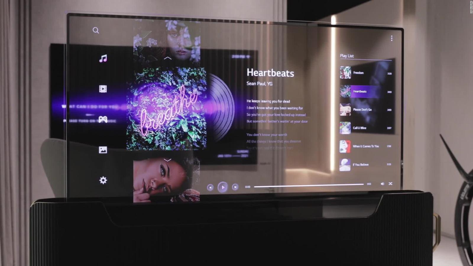 Unir cargando Brillar CES 2021: LG presenta televisor con pantalla transparente | Video | CNN