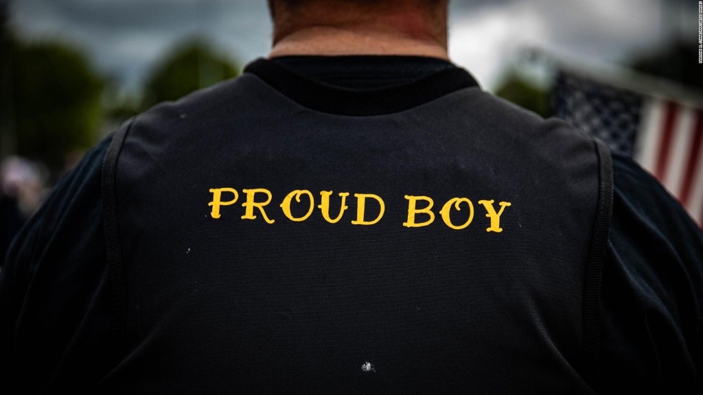 Proud boys, considered terrorists for Canada