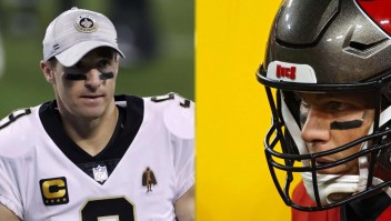 NFL: el esperado duelo entre Brady y Brees