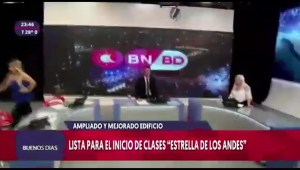 Así reaccionaron conductores de TV al sismo en Argentina