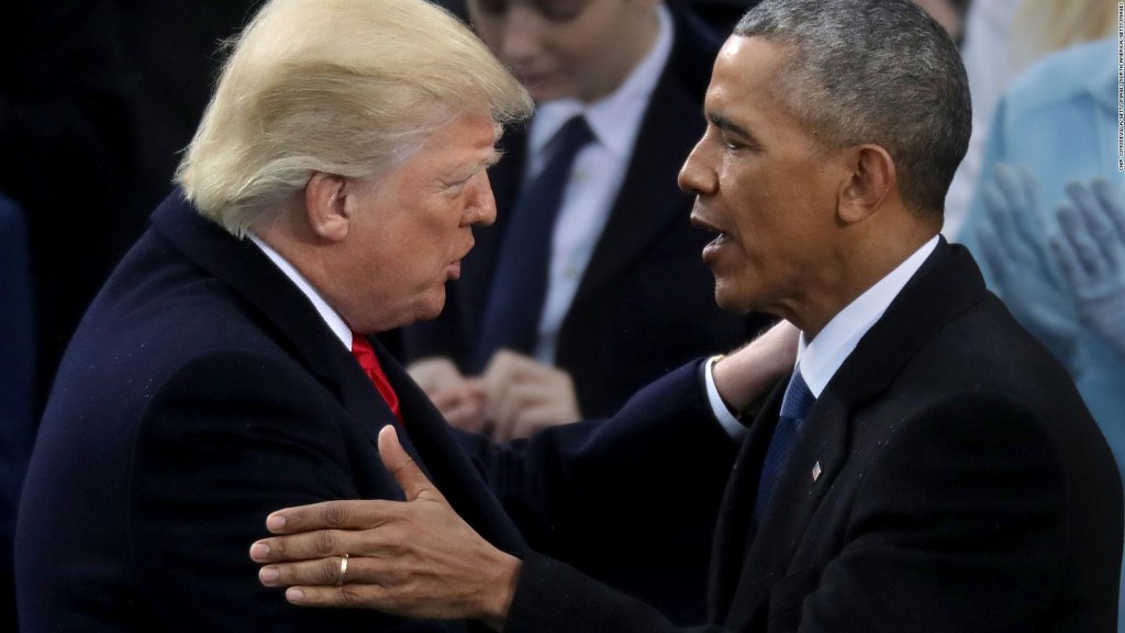 ¿Cómo fue el cambio de mando entre Obama y Trump?