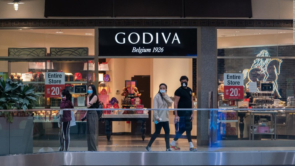 Godiva anuncia cierre de tiendas en EE.UU.