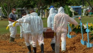 Pandemia de covid-19 provoca caos en Manaos, Brasil