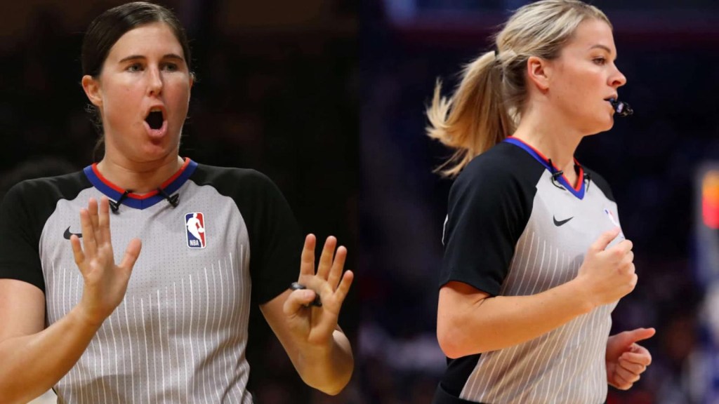 Dos mujeres hacen historia en la NBA