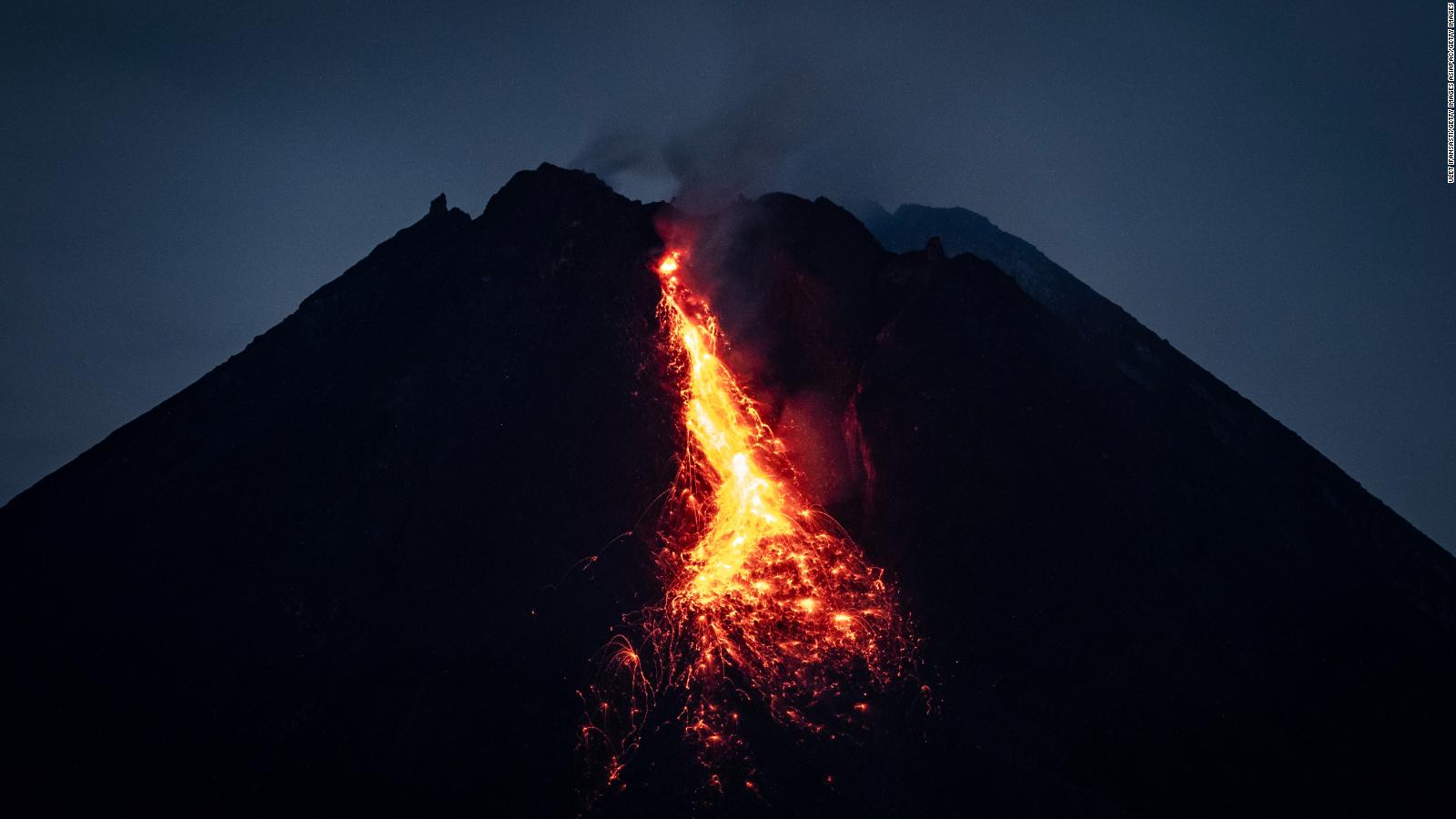 El volc n  Monte Merapi de Indonesia entra en erupci n y 