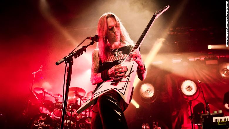 More than 41 years old Alexi Laiho, del grupo Children of Bodom