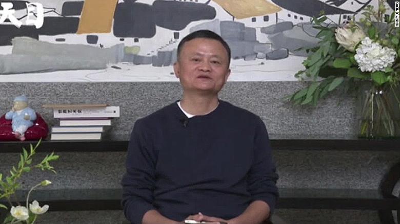 Jack Ma makes his first public appearance in months
