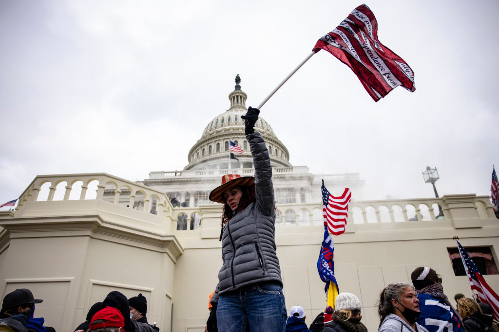 The attacks on the Capitol of the United States in front of these churches