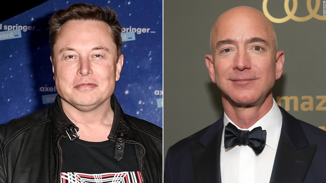 Elon Musk is great at Jeff Bezos and is now the richest man in the world